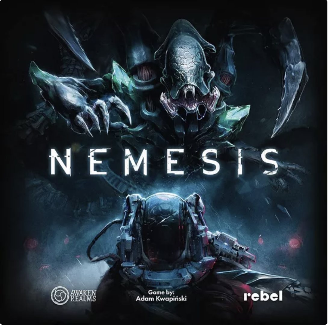 Nemesis board game box